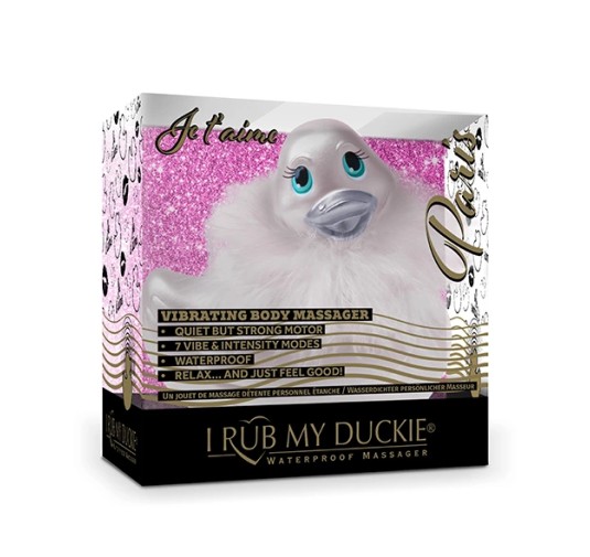 Masażer kaczuszka - I Rub My Duckie 2.0 Paris Silver